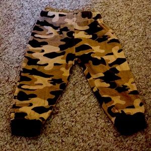 Carter’s camo pants